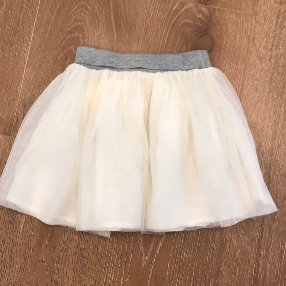 Gap Ivory Tulle Skirt